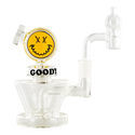 Big Face -mini dab rig (Goody Glass)