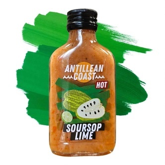 Soursop&ndash;lime-chilikastike (Antillien rannikko)