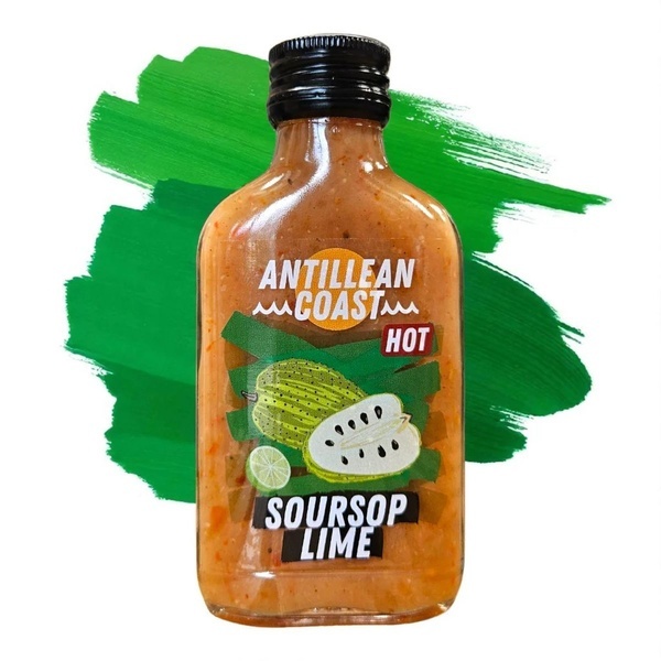 Soursop-lime-chilikastike (Antillien rannikko)