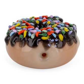 Donut Bite Me -kuiva lasipiippu (Empire Glassworks)