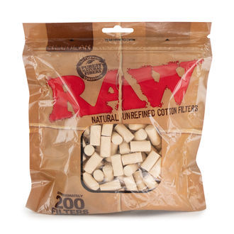 RAW puuvillafiltterit (200 kpl)