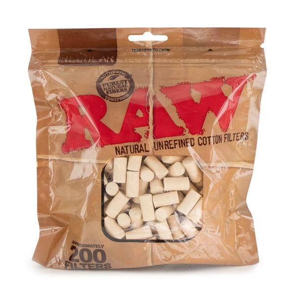 RAW puuvillafiltterit (200 kpl)