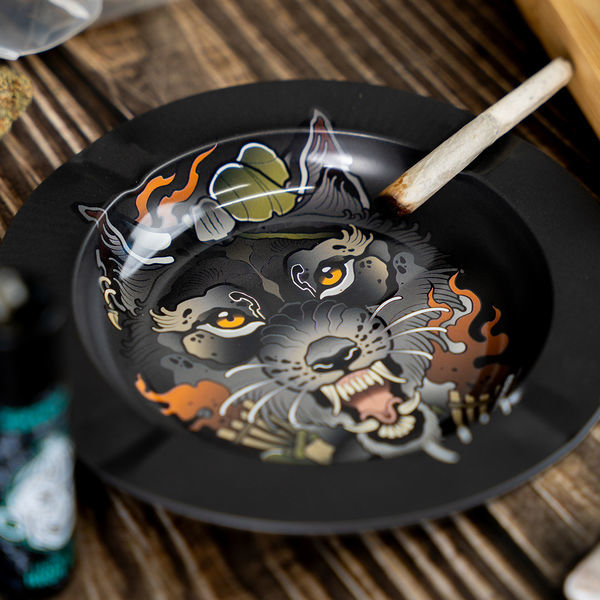 Guardian Wolf - Metallinen tuhkakuppi (TRIBE)