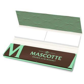 Mascotte ruskeat Slim-kokoiset sätkäpaperit + revittävät filtterit