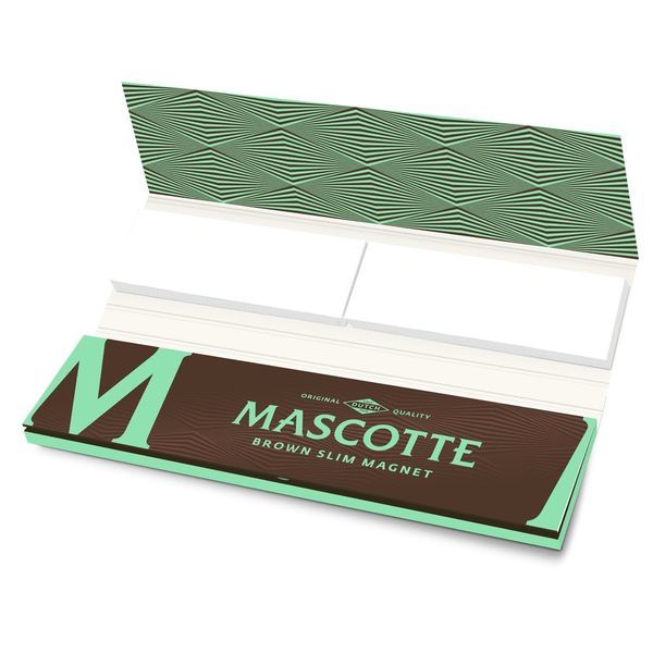 Mascotte ruskeat Slim-kokoiset sätkäpaperit + revittävät filtterit