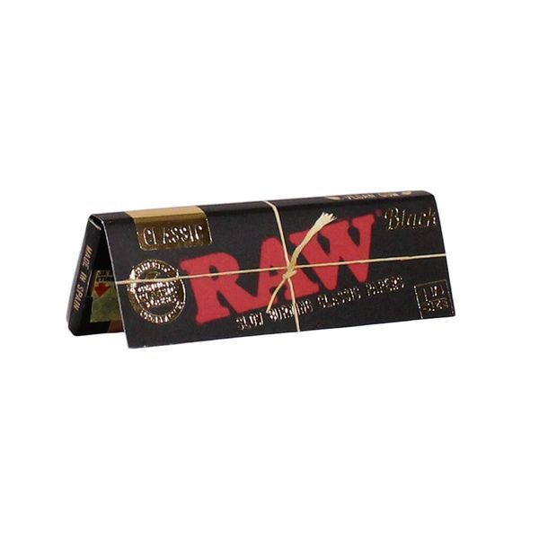 RAW "Black" -sätkäpaperit 1¼