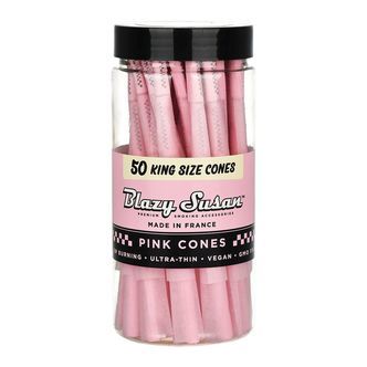 Blazy Susan Pink esirullatut tuutit, King Size Slim (50 kpl)