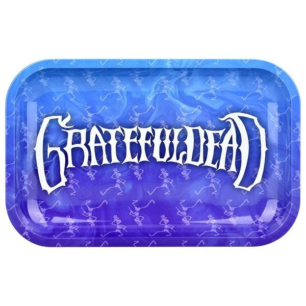 Metallinen rullaustarjotin kannella, keskikoko (Grateful Dead x Pulsar)