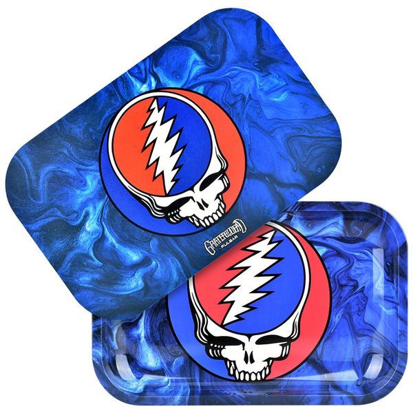Metallinen rullaustarjotin kannella, keskikoko (Grateful Dead x Pulsar)