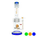 Triple Honeycomb Heart Perc -bongi 17'' (Tsunami Glass)