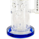 Barreli-suihkupää- ja honeycomb-bongi 20'' (Tsunami Glass)