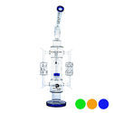 Sprinkler-suihkupäällä varustettu recycler-bongi 20'' (Tsunami Glass)