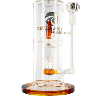 Sprinkler Cube Perc -bongi 14'' (Tsunami Glass)