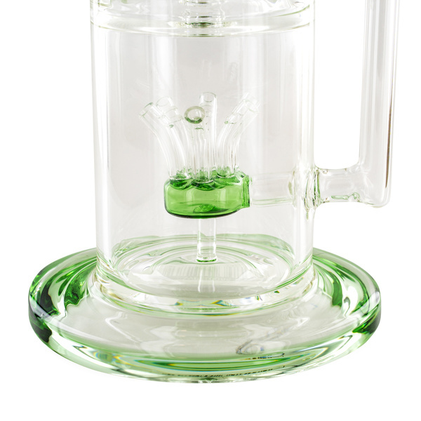 Sprinkler Cube Perc -bongi 14'' (Tsunami Glass)