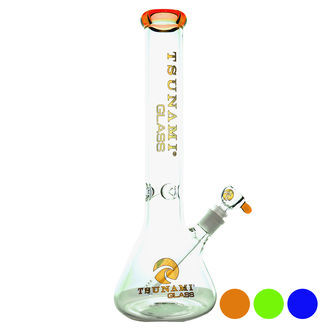Bongi, beaker-pohja ja j&auml;&auml;pidike 15'' (Tsunami Glass)