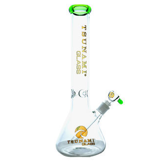 Bongi, beaker-pohja ja jääpidike 15'' (Tsunami Glass)