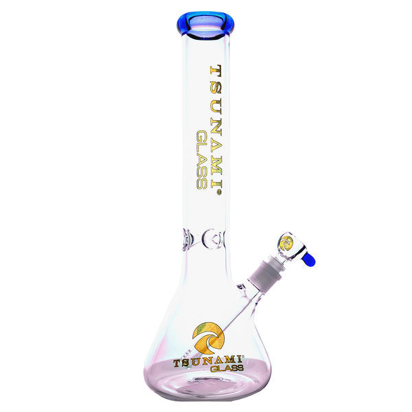 Bongi, beaker-pohja ja jääpidike 15'' (Tsunami Glass)