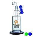 Sivukaulainen suihkupää-dab-rigi 10'' (Tsunami Glass)
