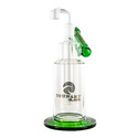 Sivukaulainen suihkupää-dab-rigi 10'' (Tsunami Glass)