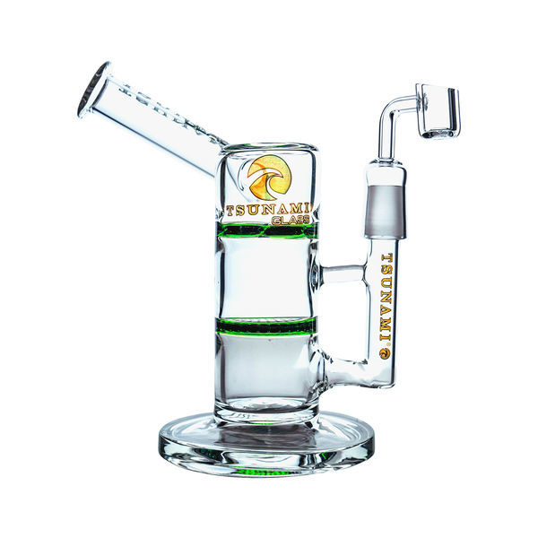 Side neck -hunajaturbiini dab rig 9" (Tsunami Glass)