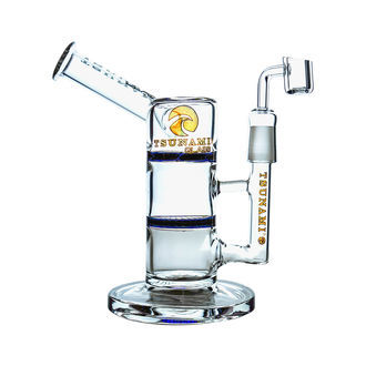 Side neck -hunajaturbiini dab rig 9" (Tsunami Glass)
