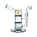 Side neck -hunajaturbiini dab rig 9" (Tsunami Glass)