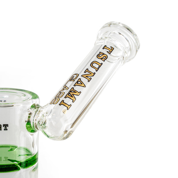Side neck -hunajaturbiini dab rig 9" (Tsunami Glass)