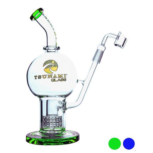 Suihkupää-Globe-dab rig 11'' (Tsunami Glass)