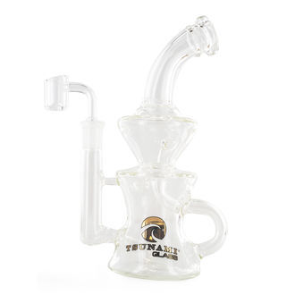 Sprinkler Recycler Dab Rig 9” (Tsunami Glass)