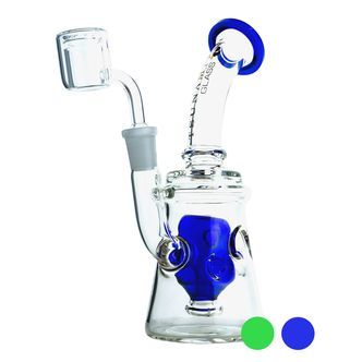 Konsentraattirig shower head Swiss 9'' (Tsunami Glass)