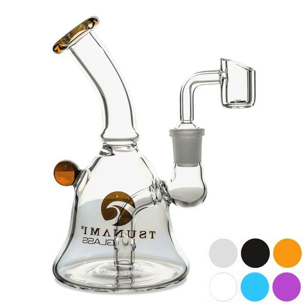 Mini Bell -dab rig 6″ (Tsunami Glass)