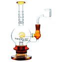 Dab-rig showerhead 8″ (Tsunami Glass)