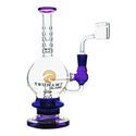 Dab-rig showerhead 8″ (Tsunami Glass)