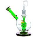 Suihkupää-perkolaattorilla varustettu sivukaulainen dome dab rig 8″ (Tsunami Glass)