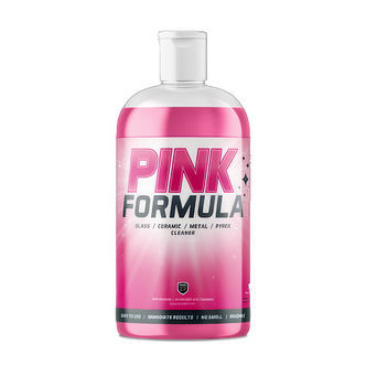 Hankaamaton lasinpuhdistusaine 16 oz (vaaleanpunainen koostumus)