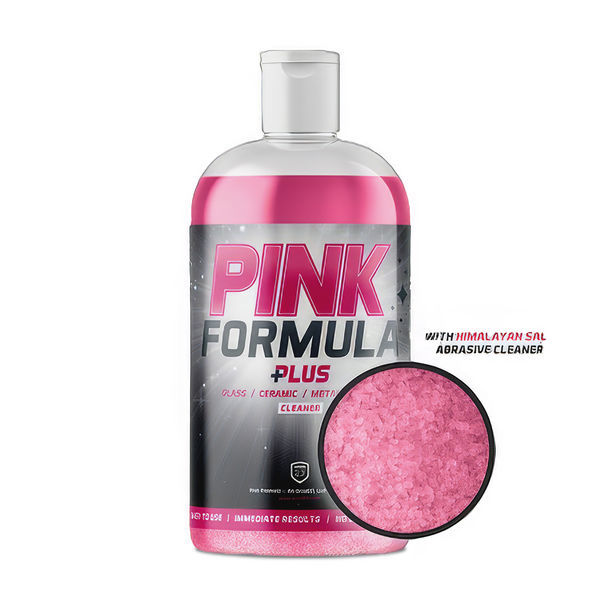 Hankaava lasinpuhdistusaine 16 oz (Pink Formula Plus)