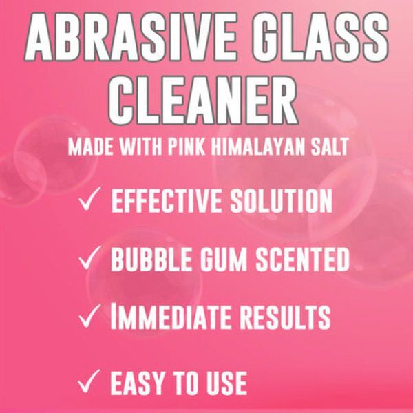 Hankaava lasinpuhdistusaine 16 oz (Pink Formula Plus)