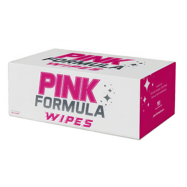 Isopropyylialkoholipyyhkeet – 100 kpl (pinkki koostumus)