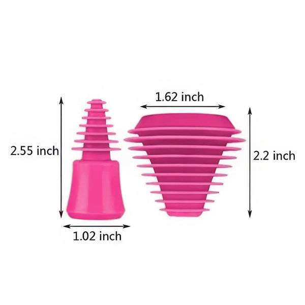 Bongin puhdistustulpat 3 kpl (Pink Formula)