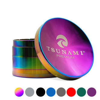 Metallinen grinderi 100 mm (Tsunami Glass)