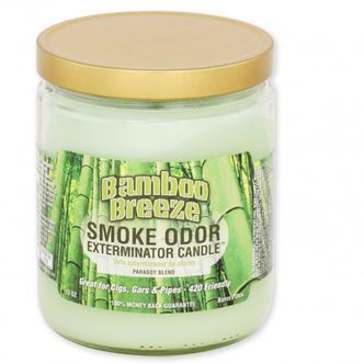 Smoke Odor Exterminator -tuoksukynttil&auml; Bamboo Breeze 13 oz