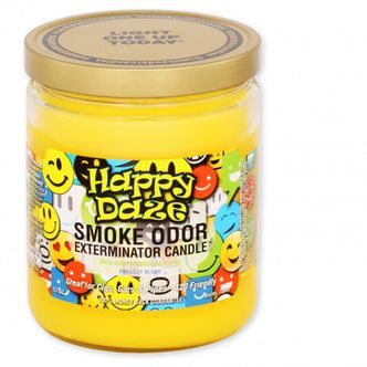 Happy Daze -tuoksukynttil&auml; (Smoke Odor Exterminator) 13 oz