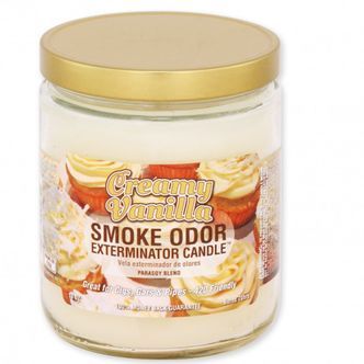 Smoke Odor Exterminator -tuoksukynttil&auml;, kermaisen vaniljan tuoksu 13 oz