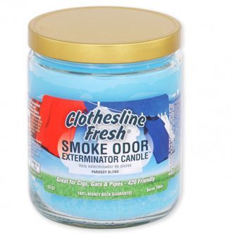 Smoke Odor Exterminator -kynttil&auml; Clothesline Fresh 13 oz