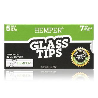 Lasinen filtteritippi (Hemper)