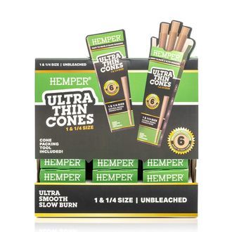 Hemper Ultra Thin Brown 1¼ -tutit