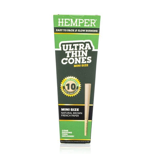 Hemper Ultra Thin ruskeat mini-tuutit