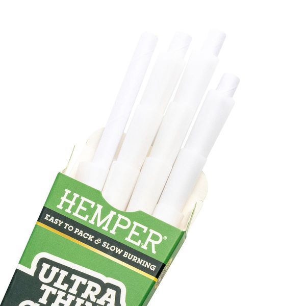 Hemper Ultra Thin valkoiset mini-tuutit