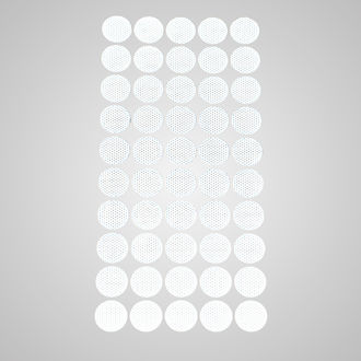 Tarttuvat kansisuodattimet, 50 kpl (Microppose)