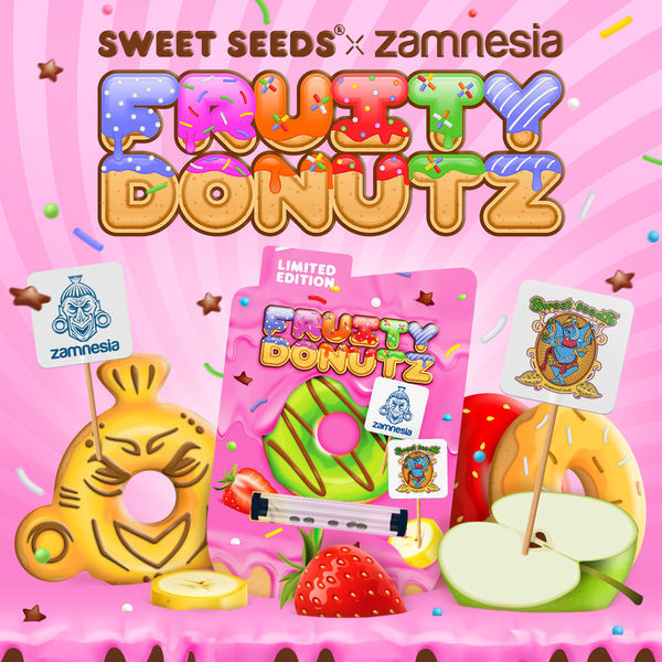 Fruity DonutZ Autoflower (Sweet Seeds x Zamnesia Seeds) Feminisoidut